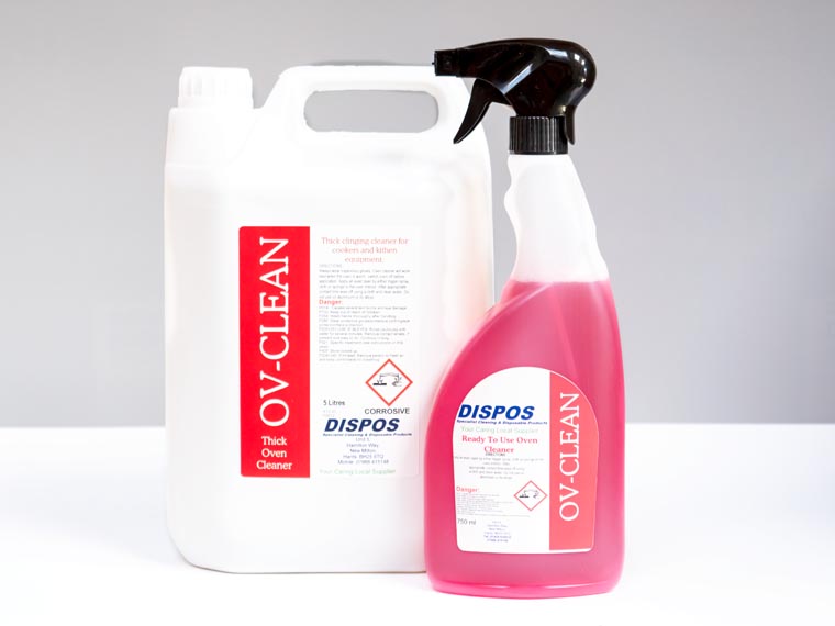 OVEN CLEANER 5LTR/750ML SPRAY – DISPOS Online Store – Cleaning and ...