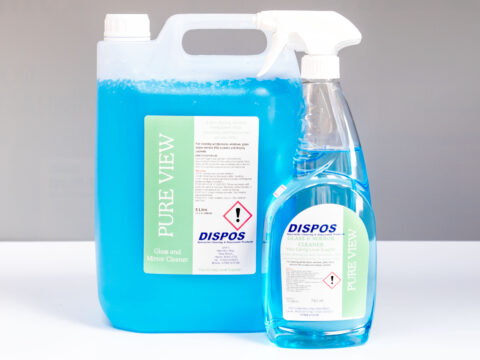 GLASS & MIRROR CLEANER 5LTR & 750ML RTU