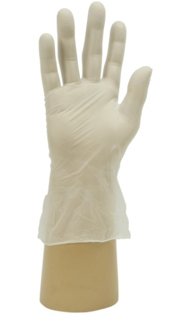 GLOVES VINYL CLEAR POWDER FREE