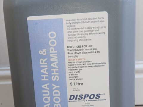 Aqua Hair & Body Shampoo 5L