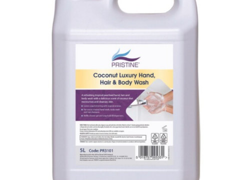 PRISTINE COCONUT HAIR & BODY WASH 5LTR
