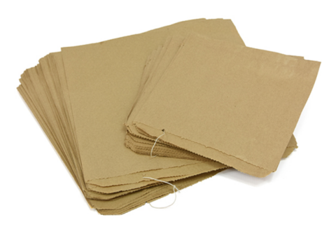 BROWN KRAFT PAPER BAGS X 1000